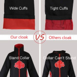 Cosplay Robe Halloween Costume Akatsuki Cloak