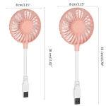 Small Silent Adjustable USB Fan