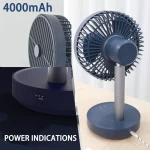 Foldable USB Rechargeable Electric Fan
