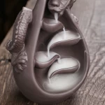 Chinese Dragon Back Flow Incense Burner Home Furnishing Gift