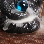 Original Classic Chinese Dragon Backflow Incense Burner